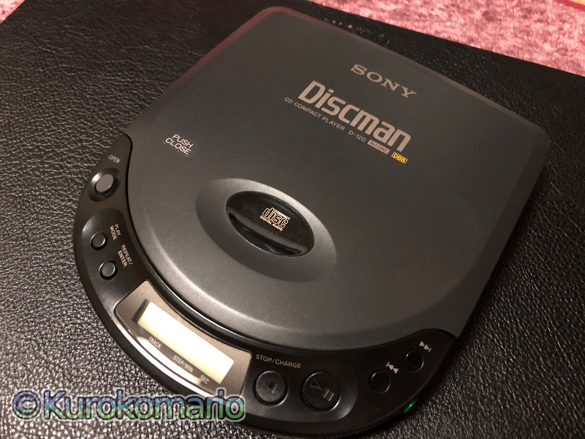 You are currently viewing 古物紹介：SONY Discman D-120 (ポータブルCDプレーヤー)