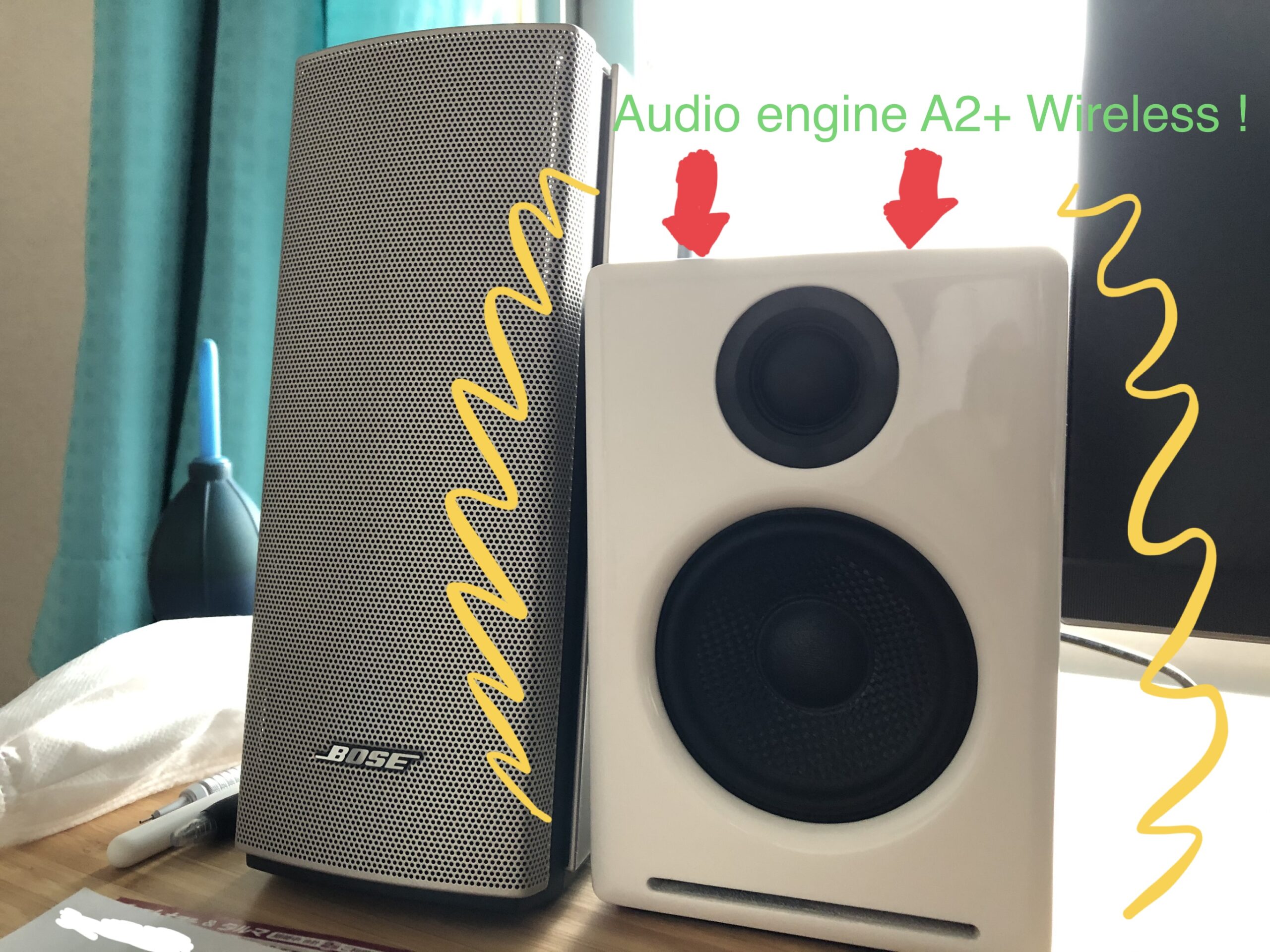You are currently viewing 【購入品紹介】買って使ってみたらすごくよかった｜ Audioengine A2+ WIRELESS